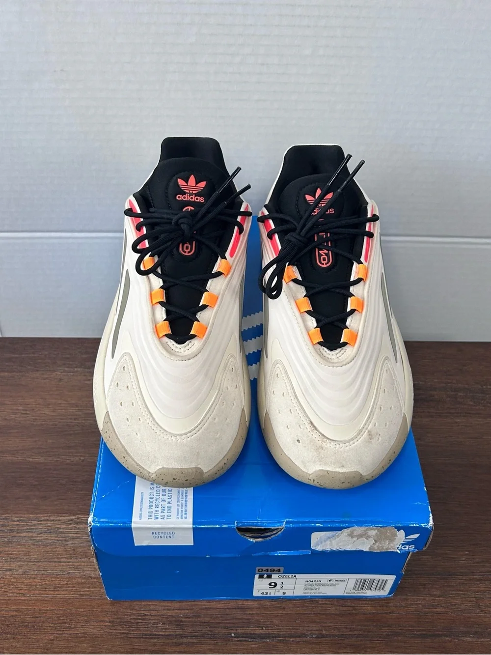 Adidas Ozelia Wonder White Orbit Green Core Black M9.5/W10.5
